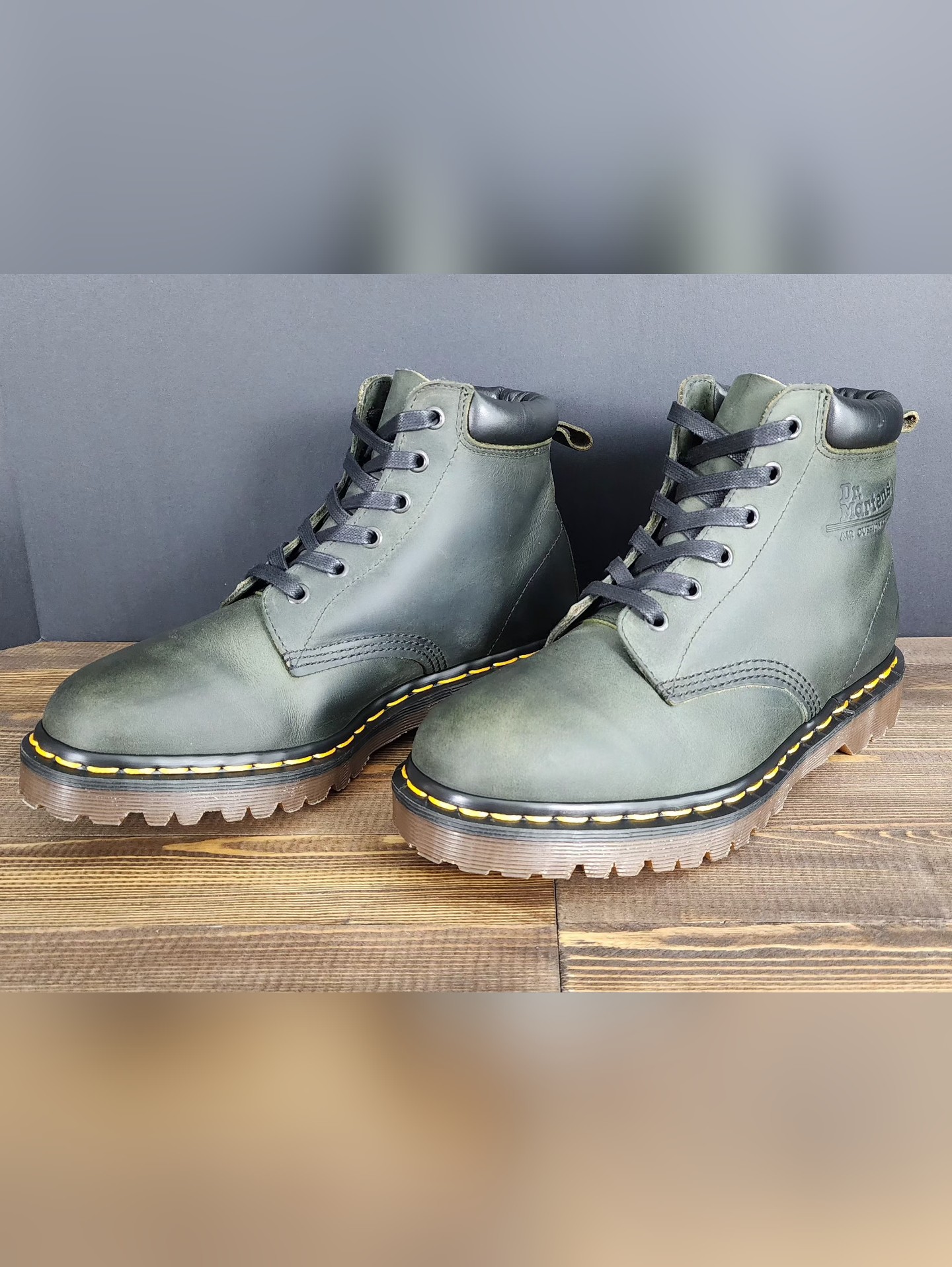 Vintage Dr. Martens 939 Ben Green Leather Mie Boots Uk 7 Us M8 W9